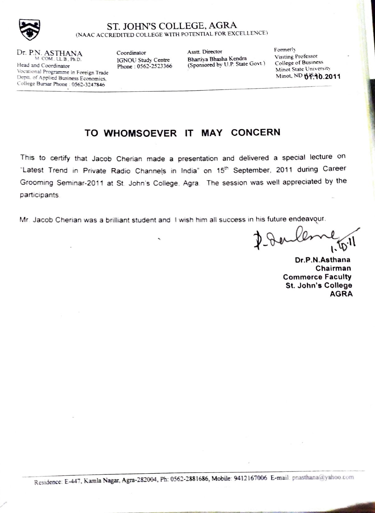 Certificate 12