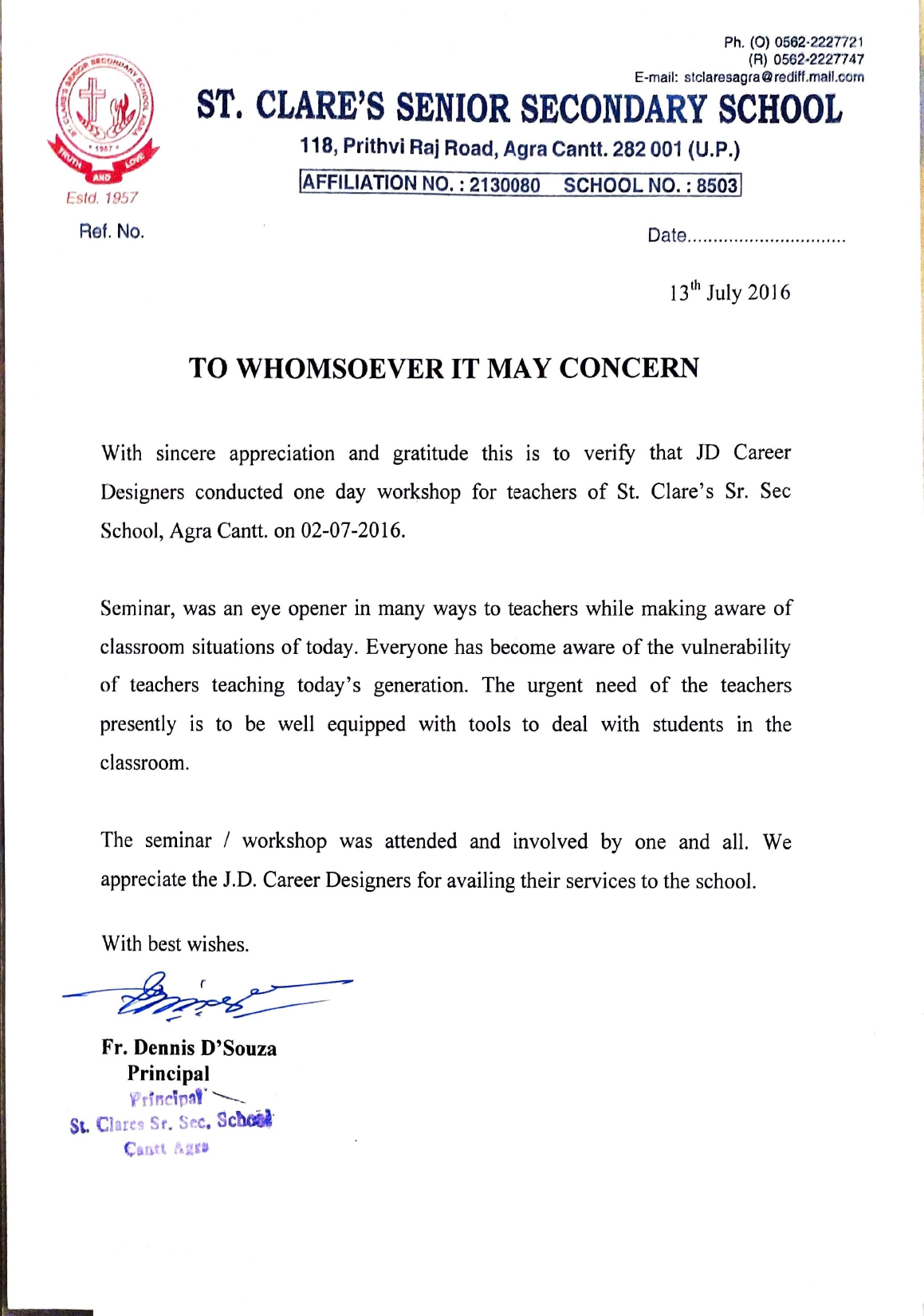 Certificate 5